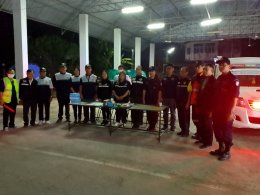 ตรวจเยี่ยมด่านหมู่บ้านทั้ง 4 หมู่บ้านในเขตเทศบาลตำบลท่าเชียงทองและศูนย์ปฏิบัติการป้องกันและลดอุบัติเหตุทางถนนในช่วงเทศกาลปีใหม่ประจำปี พ.ศ.2569