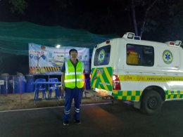 ตรวจเยี่ยมด่านหมู่บ้านทั้ง 4 หมู่บ้านในเขตเทศบาลตำบลท่าเชียงทอง