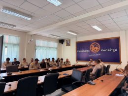 เข้าร่วมการประชุมขับเคลื่อนภารกิจสำคัญของกระทรวงมหาดไทยผ่านระบบวีดิทัศน์ทางไกล (VCS) 