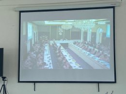 เข้าร่วมการประชุมขับเคลื่อนภารกิจสำคัญของกระทรวงมหาดไทยผ่านระบบวีดิทัศน์ทางไกล (VCS) 