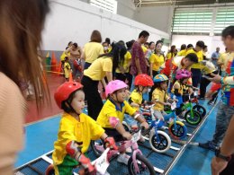 เข้าร่วมการแข่งขันจักรยานขาไถ (Balance Bike) เฉลิมพระเกียรติ พระบาทสมเด็จพระเจ้าอยู่หัว เนื่องในโอกาสพระราชพิธีมหามงคลเฉลิมพระชนม์พรรษา 6 รอบ 28 กรกฎาคม 2567