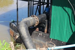 ลงพื้นที่สำรวจเครื่องสูบน้ำด้วยพลังงานไฟฟ้า