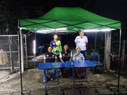 ลงพื้นที่ตรวจเยี่ยมด่านชุมชนทั้ง 4 หมู่บ้านในการป้องกันและลดอุบัติเหตุทางถนนในช่วงเทศกาลสงกรานต์ 