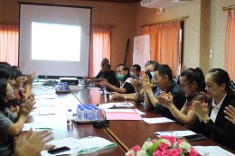 ประชุมถอดบทเรียนการศึกษาดูงานชมรมผู้สูงอายุตำบลท่าเชียงทอง ร่วมกับ ชมรมผู้สูงอายุเขตตำบลท่าเชียงทอง