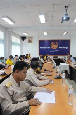 เข้าร่วมประชุมคณะกรรมการศูนย์ปฏิบัติการป้องกันและปราบปรามยาเสพติดอำเภอเมืองลำพูน (ศป.ปส.อ.เมืองลำพูน) 