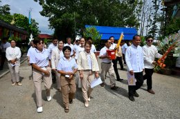 ร่วมกิจกรรมถวายเทียนพรรษา ตามโครงการถวายเทียนเข้าพรรษา ประจำปีงบประมาณ พ.ศ 2569