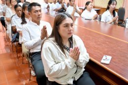 ร่วมพิธีเจริญพระพุทธมนต์เจริญจิตภาวนา (ออนไลน์) และร่วมกิจกรรมรวมพลังสร้างสัปปายะสู่วัดด้วยวิถี 5 ส.