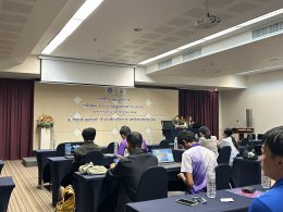 เข้าร่วม ประชุมการฝึกอบรมปฏิบัติการหลักสูตรระบบฐานข้อมูลทรัพยากร อพ.สธ. 