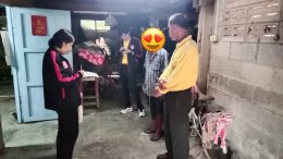 ลงพื้นที่มอบบ้านและ ลงพื้นที่บ้านผู้ขอรับเงินสนับสนุนปรับปรุงที่อยู่อาศัย