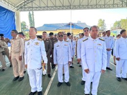 ร่วมพิธีวางพวงมาลาเพื่อถวายสักการะพระบรมฉายาลักษณ์พระบาทสมเด็จพระจุลจอมเกล้าเจ้าอยู่หัวเนื่องในวันปิยมหาราช 23 ตุลาคม 2568