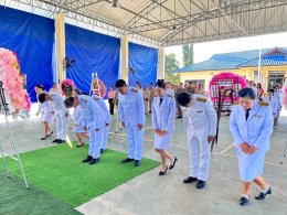 ร่วมพิธีวางพวงมาลาเพื่อถวายสักการะพระบรมฉายาลักษณ์พระบาทสมเด็จพระจุลจอมเกล้าเจ้าอยู่หัวเนื่องในวันปิยมหาราช 23 ตุลาคม 2568