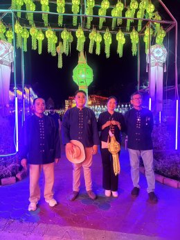 เข้าร่วมพิธีเปิดงานเทศกาลโคมแสนดวงที่เมืองลำพูน ประจำปี 2568 