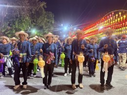 เข้าร่วมพิธีเปิดงานเทศกาลโคมแสนดวงที่เมืองลำพูน ประจำปี 2568 