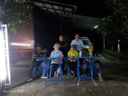 ลงพื้นที่ตรวจเยี่ยมด่านชุมชน 7 วันอันตรายในช่วงเทศกาลสงกรานต์ พ.ศ. 2569 