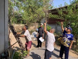 ลงพื้นที่สำรวจความต้องการซ่อมแซมและปรับปรุงที่อยู่อาศัยผู้สูงอายุและผุ้พิการ