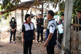 ลงพื้นที่เยี่ยมผู้ป่วย ผู้พิการ ผู้ยากไร้ ผู้ด้อยโอกาส และผู้ประสบปัญหาทางสังคม ในพื้นที่เทศบาลตำบลท่าเชียงทอง