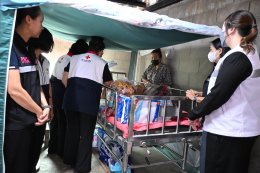 ลงพื้นที่เยี่ยมผู้ป่วย ผู้พิการ ผู้ยากไร้ ผู้ด้อยโอกาส และผู้ประสบปัญหาทางสังคม ในพื้นที่เทศบาลตำบลท่าเชียงทอง