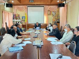 ประชุมคณะกรรมการชมรมผู้สูงอายุเทศบาลตำบลท่าเชียงทอง