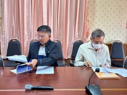 ประชุมคณะกรรมการชมรมผู้สูงอายุเทศบาลตำบลท่าเชียงทอง