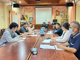 ร่วมประชุมการเตรียมความพร้อมจัดทำแผนการก่อสร้างอาคารศูนย์พัฒนาคุณภาพชีวิตและส่งเสริมอาชีพผู้สูงอายุ (ศพอส.) ปีงบประมาณ พ.ศ. 2569