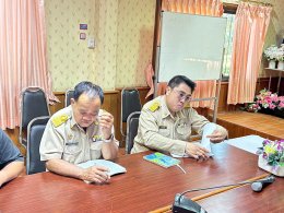 ร่วมประชุมการเตรียมความพร้อมจัดทำแผนการก่อสร้างอาคารศูนย์พัฒนาคุณภาพชีวิตและส่งเสริมอาชีพผู้สูงอายุ (ศพอส.) ปีงบประมาณ พ.ศ. 2569