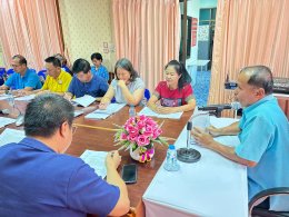 เข้าร่วมประชุมประชาคมระดับตำบลเพื่อตรวจสอบและรับรองข้อมูลผู้ประสบอุทกภัยในช่วงฤดูฝนปี 2568