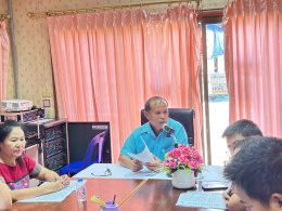 เข้าร่วมประชุมประชาคมระดับตำบลเพื่อตรวจสอบและรับรองข้อมูลผู้ประสบอุทกภัยในช่วงฤดูฝนปี 2568