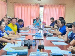 เข้าร่วมประชุมประชาคมระดับตำบลเพื่อตรวจสอบและรับรองข้อมูลผู้ประสบอุทกภัยในช่วงฤดูฝนปี 2568