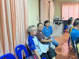 เข้าร่วมประชุมประชาคมระดับตำบลเพื่อตรวจสอบและรับรองข้อมูลผู้ประสบอุทกภัยในช่วงฤดูฝนปี 2568