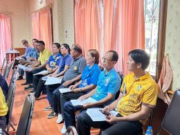 เข้าร่วมประชุมประชาคมระดับตำบลเพื่อตรวจสอบและรับรองข้อมูลผู้ประสบอุทกภัยในช่วงฤดูฝนปี 2568