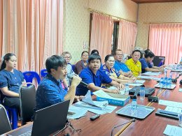 เข้าร่วมประชุมประชาคมระดับตำบลเพื่อตรวจสอบและรับรองข้อมูลผู้ประสบอุทกภัยในช่วงฤดูฝนปี 2568