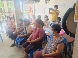 โครงการส่งเสริมอาชีพ ประจำปีงบประมาณ พ.ศ.2566 การพัฒนาอาชีพการทำพวงหรีด