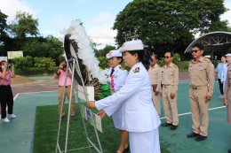 เข้าร่วมพิธีวางพวงมาลาเพื่อถวายสักการะพระบรมฉายาลักษณ์พระบาทสมเด็จพระจุลจอมเกล้าเจ้าอยู่หัวเนื่องในวันปิยมหาราช 23 ตุลาคม 2567