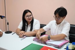 ลงนามบันทึกข้อตกลงความร่วมมือ (MOU) การดำเนินกิจกรรมการฝึกอบรมเชิงปฏิบัติการ น้ำใสจากบ้านเรา