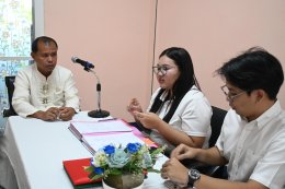 ลงนามบันทึกข้อตกลงความร่วมมือ (MOU) การดำเนินกิจกรรมการฝึกอบรมเชิงปฏิบัติการ น้ำใสจากบ้านเรา