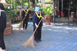 ร่วมกิจกรรมจิตอาสาพัฒนาทำความสะอาดและปรับปรุงภูมิทัศน์ เพื่อถวายเป็นพระราชกุศลเนื่องในวันเฉลิมพระชนมพรรษาสมเด็จพระนางเจ้าสุทิดา พัชรสุธาพิมลลักษณ พระบรมราชินี