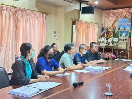 ลงสำรวจพื้นที่ในการก่อสร้างโครงการฯ ในพื้นที่ที่รับผิดชอบเขตเทศบาลตำบลท่าเชียงทอง