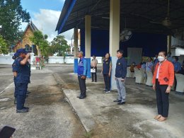 การประชุมติดตามการดำเนินโครงการอำเภอบำบัดทุกข์ บำรุงสุข แบบบรูณาการอย่างยั่งยืนอำเภอเมืองลำพูน ณ วัดป่าซางน้อย ตำบลบ้านแป้น