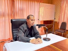 เข้าร่วมประชุม "ติดตามความก้าวหน้าการจัดตั้ง ศพอส."