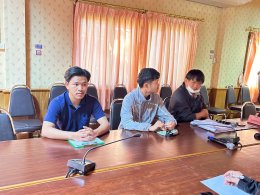 เข้าร่วมประชุม "ติดตามความก้าวหน้าการจัดตั้ง ศพอส."