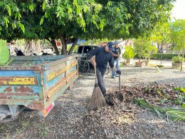 ร่วมกิจกรรมจิตอาสาพัฒนาวัดสันมะโก หมู่ที่ 4 ตำบลบ้านแป้น อำเภอเมืองลำพูน จังหวัดลำพูน