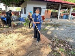 ร่วมกิจกรรมจิตอาสาพัฒนาวัดสันมะโก หมู่ที่ 4 ตำบลบ้านแป้น อำเภอเมืองลำพูน จังหวัดลำพูน