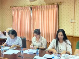 เข้าร่วมประชุมคณะกรรมการศูนย์พัฒนาคุณภาพชีวิตผู้สูงอายุและผู้พิการเทศบาลตำบลท่าเชียงทอง