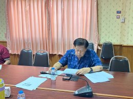 เข้าร่วมประชุมคณะกรรมการศูนย์พัฒนาคุณภาพชีวิตผู้สูงอายุและผู้พิการเทศบาลตำบลท่าเชียงทอง