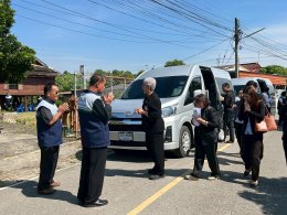 การลงพื้นที่เยี่ยมบ้านผู้พิการทางสติปัญญาในเขตเทศบาลตำบลท่าเชียงทอง อำเภอเมืองลำพูน จังหวัดลำพูน