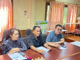 ร่วมประชุมเพื่อปรึกษาหารือการดำเนินการโครงการพัฒนาศักยภาพผู้สูงอายุ