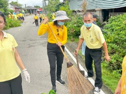 "กิจกรรมปรับปรุงภูมิทัศน์ ตัดกิ่งไม้ที่บดบังทัศนะวิสัย จุดเสี่ยงอุบัติเหตุ ในเขตพื้นที่เทศบาลตำบลท่าเชียงทอง" 