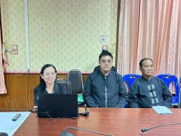 ร่วมต้อนรับและร่วมรับฟังการประเมินชมรมผู้สูงอายุเข้มแข็ง โดยได้รับการประเมินจาก คณะกรรมการประเมินชมรมผู้สูงอายุเข้มแข็ง