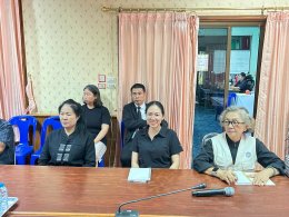 ร่วมต้อนรับและร่วมรับฟังการประเมินชมรมผู้สูงอายุเข้มแข็ง โดยได้รับการประเมินจาก คณะกรรมการประเมินชมรมผู้สูงอายุเข้มแข็ง