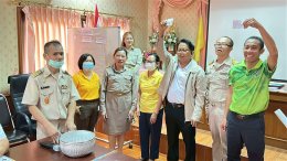 ภาพบรรยากาศวันแรกของการเปิดรับสมัครรับเลือกตั้งสมาชิกสภาเทศบาลและนายกเทศมนตรีตำบลท่าเชียงทอง